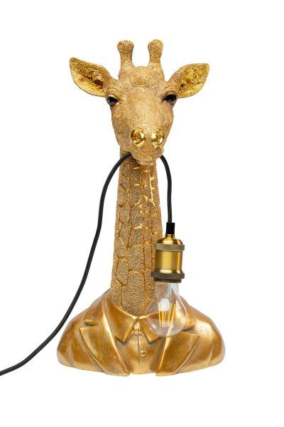 Tischleuchte Animal Giraffe Gold 50cm