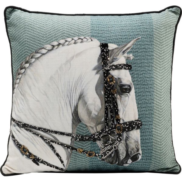 Kissen Show Horse Head 45x45cm