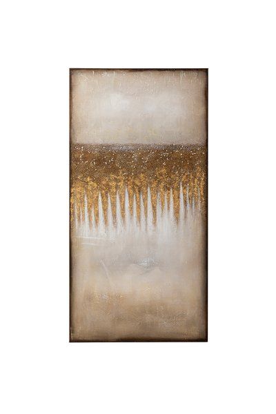 Acrylbild Abstract Fields 100 x 200 cm